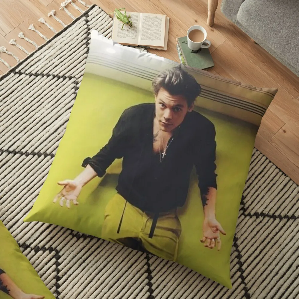 

Harry Styles CAYON MOON SHOW Printed Decorative Cushion Sofa Cover Pillow Pillowcase Decorations For Home Decor Pillow Cover
