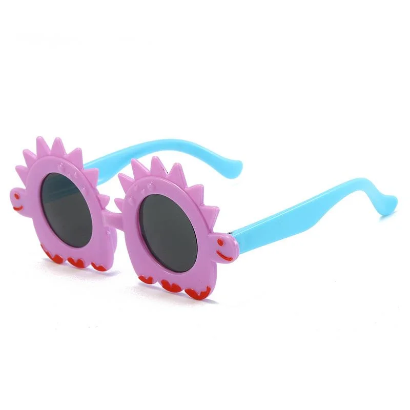 

Fashion Cartoon Sun Flower Sunglasses For Children Boys Girls Ourdoor Child Glasses With UV400 Protection