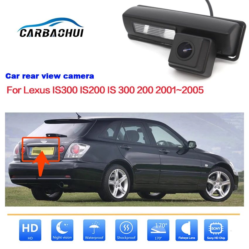 Автомобильная камера заднего вида для Lexus IS300 IS200 IS 300 200 2001 ~ 2005 CCD HD ночное видение