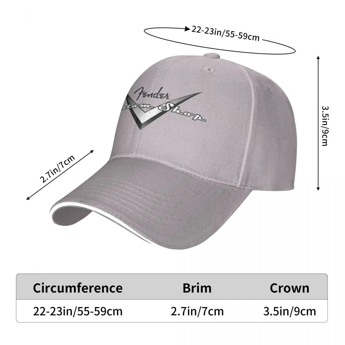 

Fender Trucker Cap Snapback Hat for Men Baseball Valve Mens Hats Caps for Logo