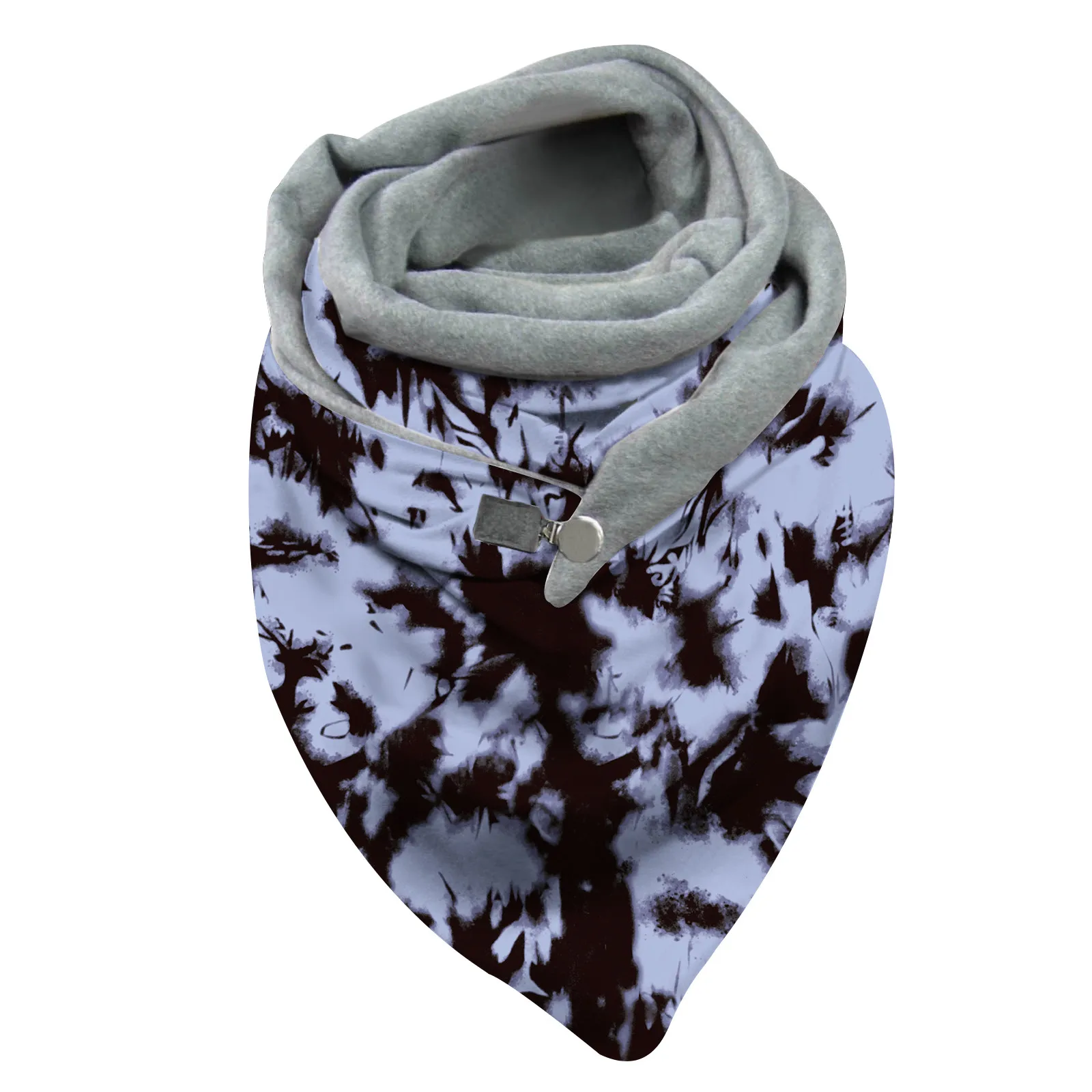 Женский шарф с рождественским принтом модная многофункциональная шаль в стиле