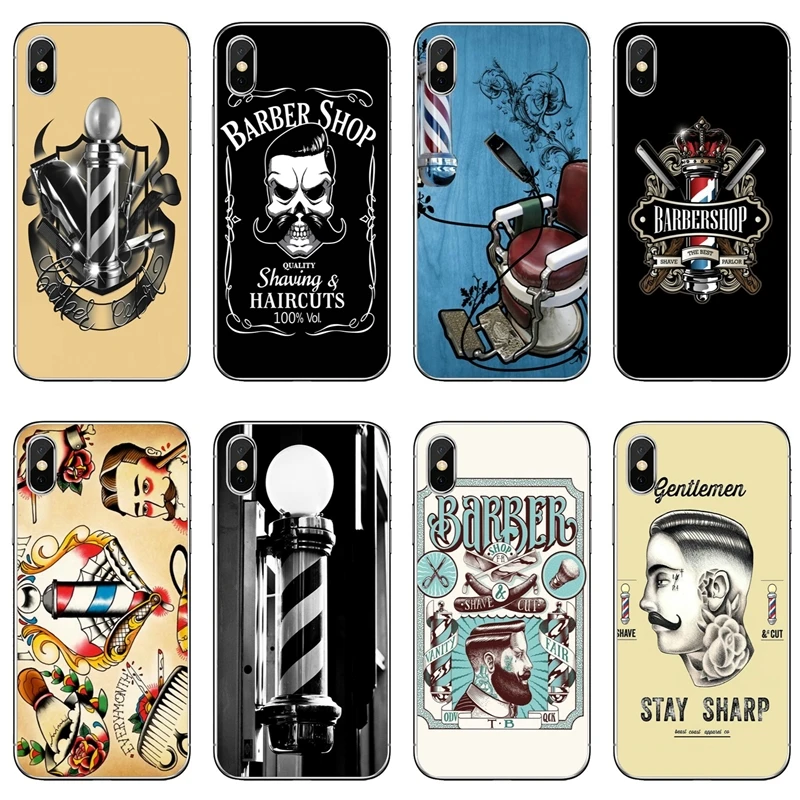 Чехол для телефона с забавными надписями парикмахерской аксессуары волос чехол