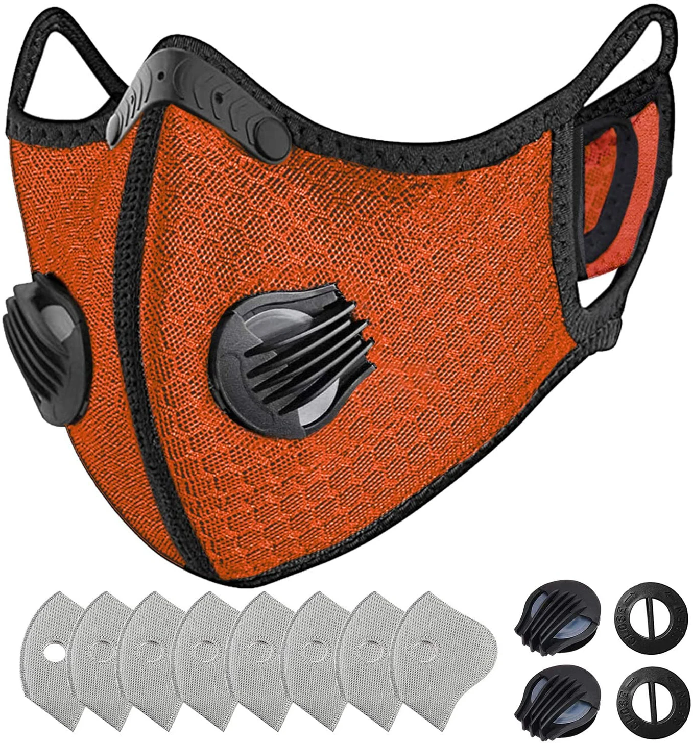 Велосипедные колпачки маска Mascarilla с фильтрами велосипедная против загрязнения