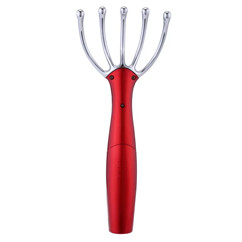 Multi-functional Gold Finger Head Massager Neck Massage Machine Five Claw Scalp Brain Vibration Electric | Красота и здоровье