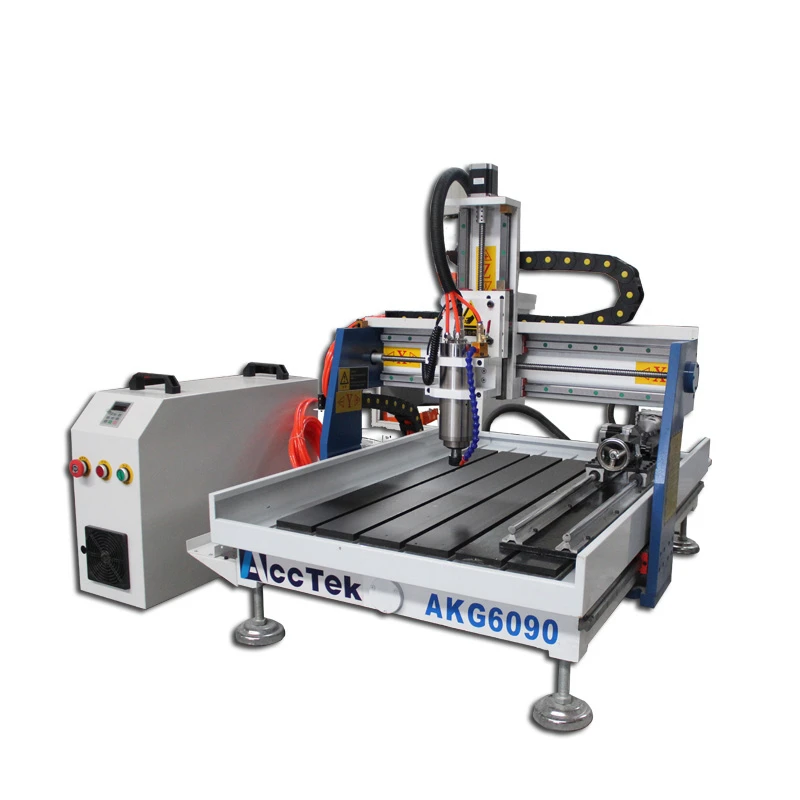 

China Jinan AccTek High Accuracy and Work Efficiency Advertising Wood Milling CNC Router Machine AKG6090