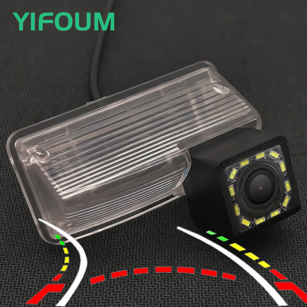 Беспроводная Автомобильная камера заднего вида рыбий глаз с динамической