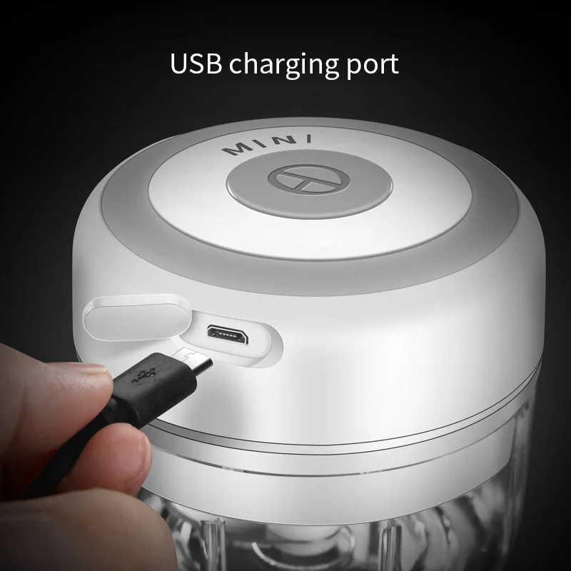 Электрический беспроводной мини-чеснок для чеснока измельчитель USB зарядка
