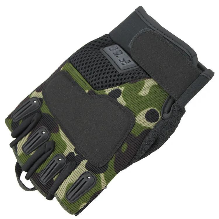 

Half-finger cycling gloves outdoor sports tactical gloves jungle survival training protective gloves