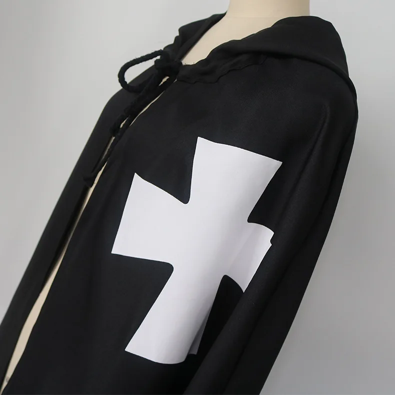 Новый мужской костюм для косплея на Хэллоуин Templar плащ халат европейские и