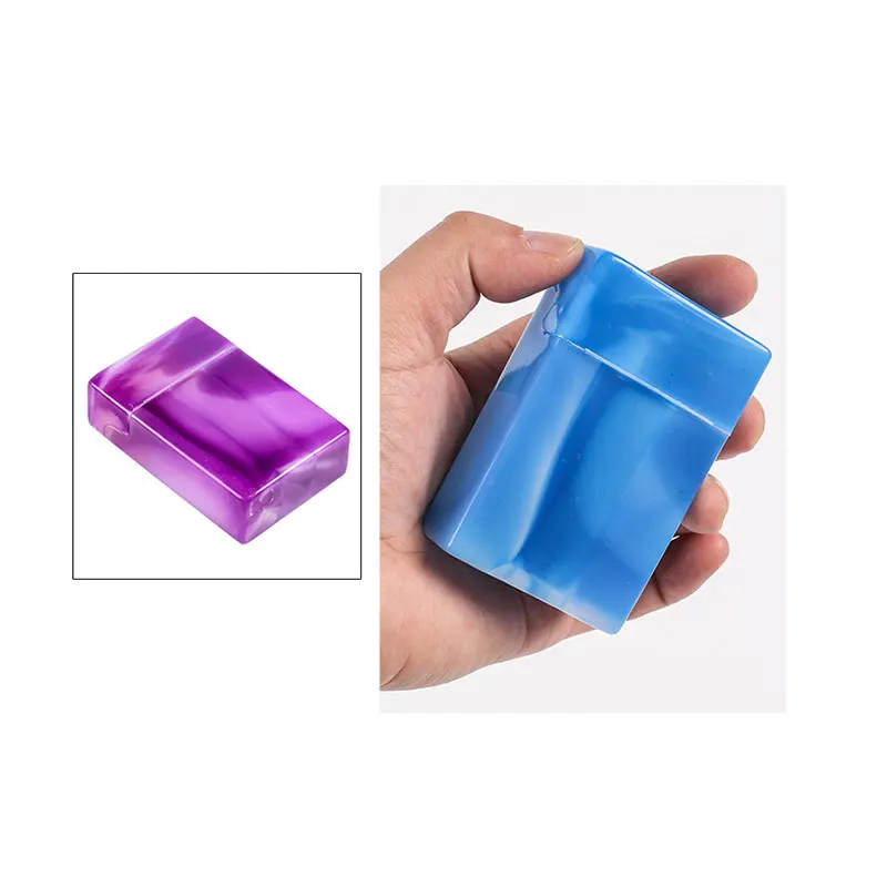 Чехол для сигарет с отсеками портативный пластиковый чехол коробка хранения