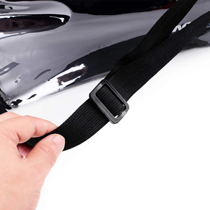 Прозрачная Сумка тоут для стадиона безопасности путешествий и спортзала