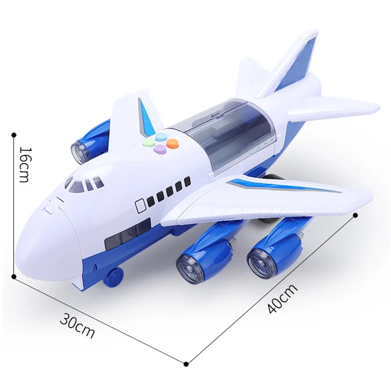 

Children Toy Aircraft Large Size Passenger Plane Kids Airliner Toy Car Toy Airplane Music Story Simulation Airliner Xmas Gift