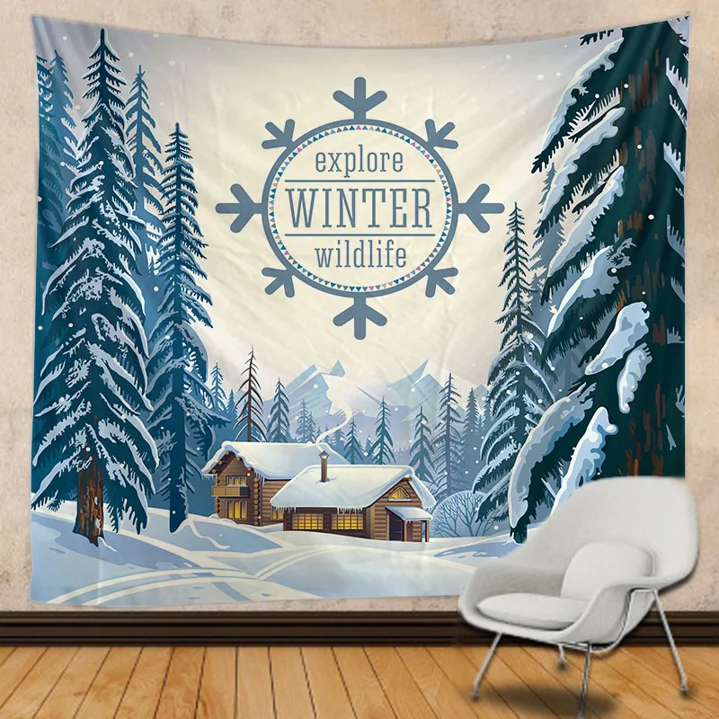 

Cartoons Tapestry Wall Hanging Bedroom Decor Hippie Tapestry Aesthetic Kawaii Room Decor Christmas Background Tapisserie