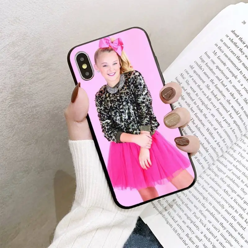 

YNDFCNB Jojo Siwa Phone Case For iPhone 8 7 6 6S Plus 5 5S SE 2020 12pro max XR X XS MAX 11 case