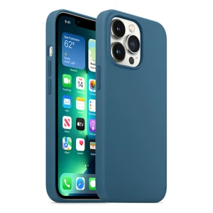 original silicone case with magnetic blue jay for iphone 13 pro 13 pro max 13 mini protective cover free global shipping