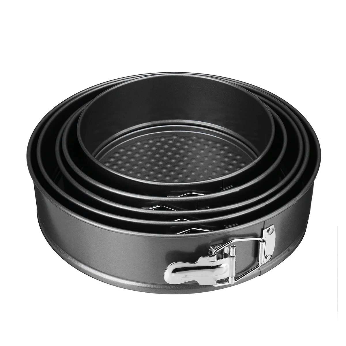 

18 -26cm Stainless Steel Non-stick Removable Bottom Cake Pan Mold Bakeware Baking Moulds Tool Perfect for Cakes