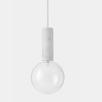 Стиль Пост Модерн Мрамор стеклянные шаровые подвесные светильники Обеденная