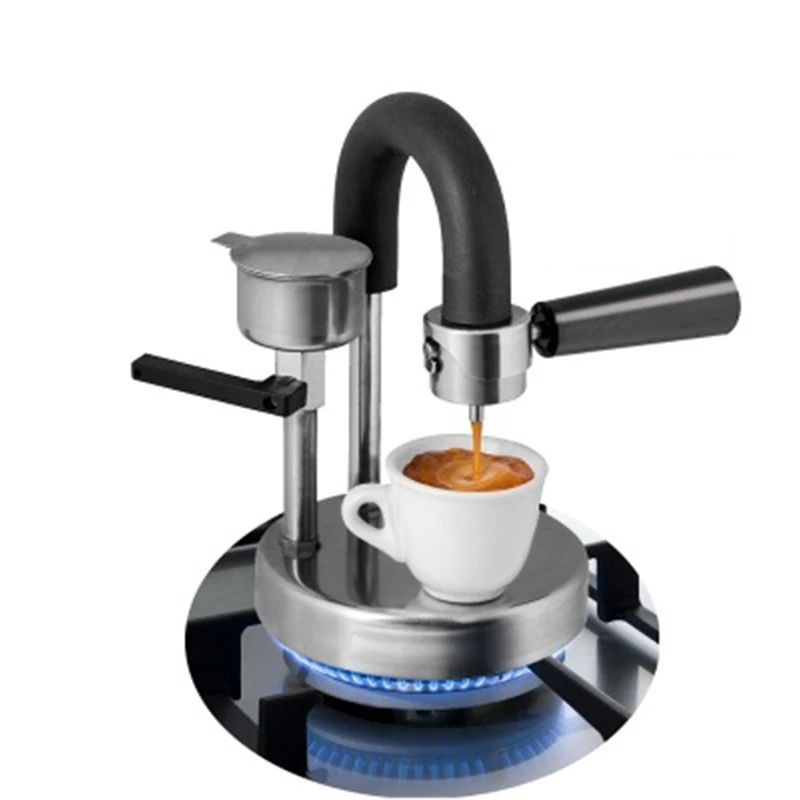 stainless steel mini moka pot Italian 