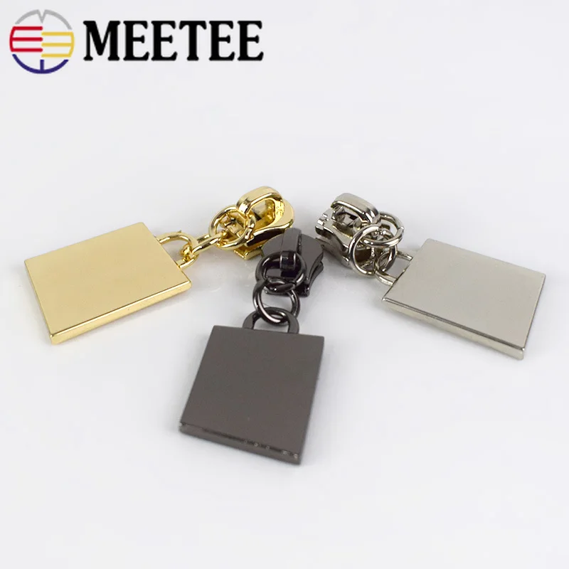 5 шт. # металлическая головка на молнии для металлических сумок Одежда обуви