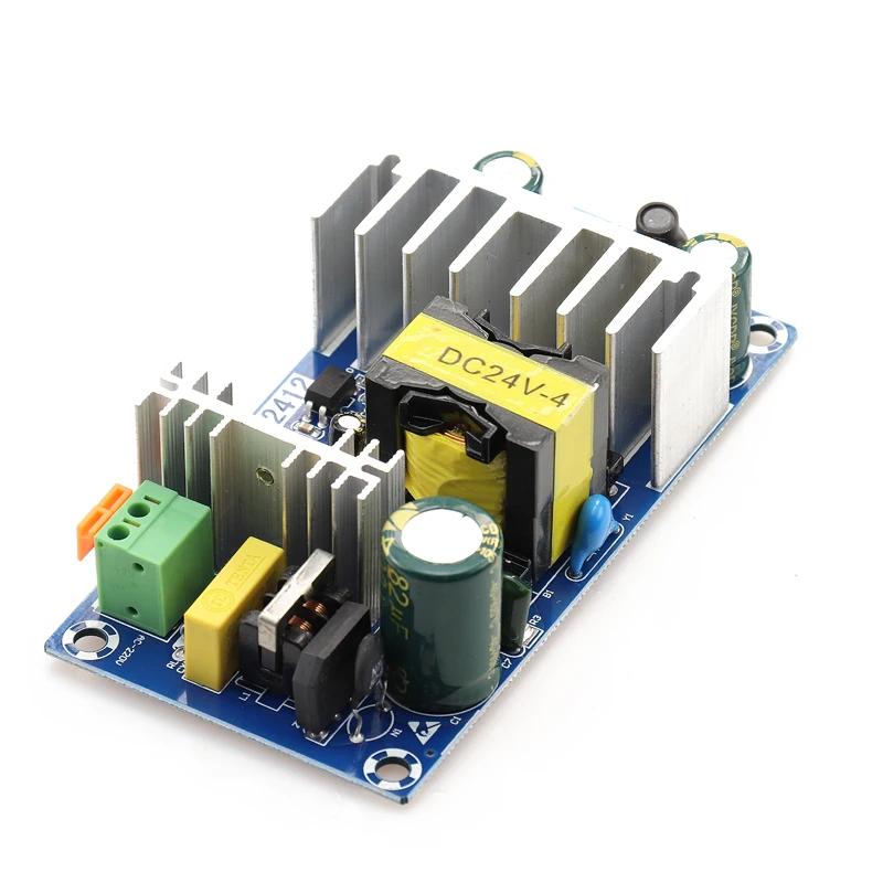 Для Питание модуль переменного тока 110v 220v DC/DC 24V 4A AC-DC переключение доска