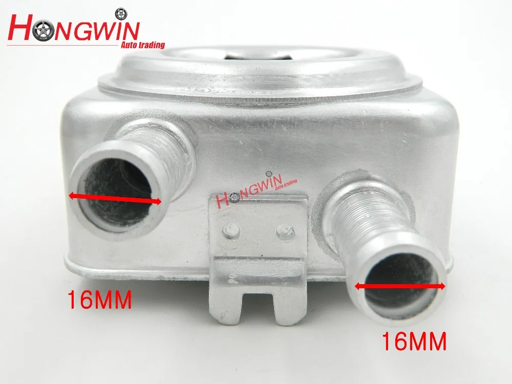 Масляный радиатор двигателя 26410 2G000/264102G000 подходит для 01 15 Hyundai Sonata/Tucson/Santa Fe Kia