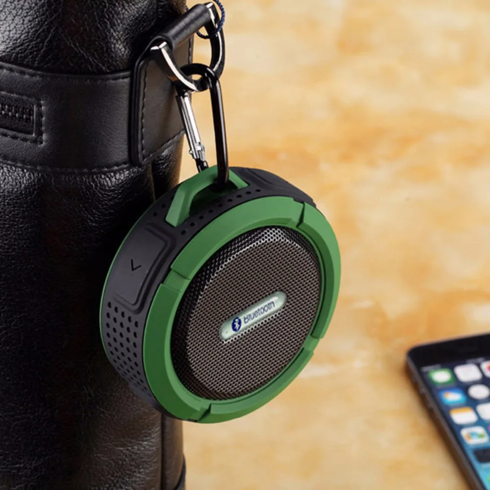 Портативный уличный Bluetooth динамик спортивный водонепроницаемый беспроводной