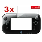 Прозрачная пленка для защиты экрана геймпада Nintendo Wii U от царапин, 3 шт.