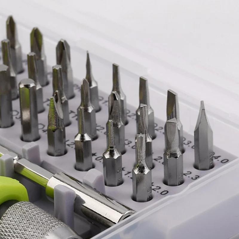 32 In 1 Screwdriver Kit Precision Instruments Repair Tools 30 Bits Fully Equipped With Storage Box | Инструменты