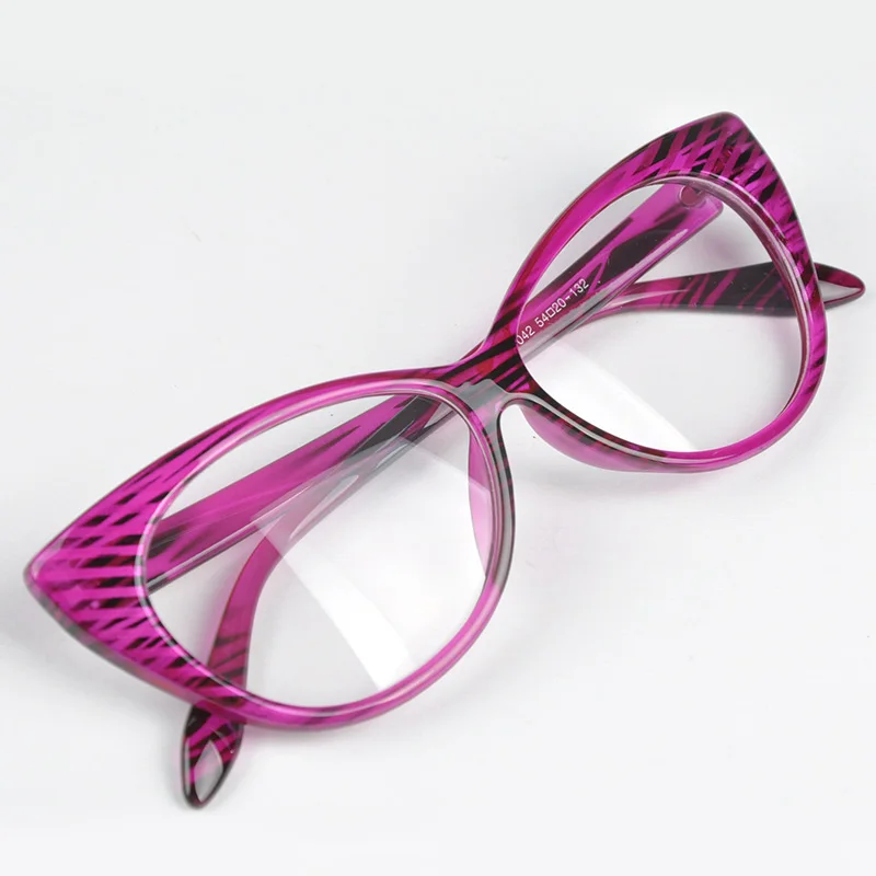 

New Cute Lovely Cat Eye Glasses Frame Women Fashion Glasses Female Eyewear Accessories oculos de sol feminino