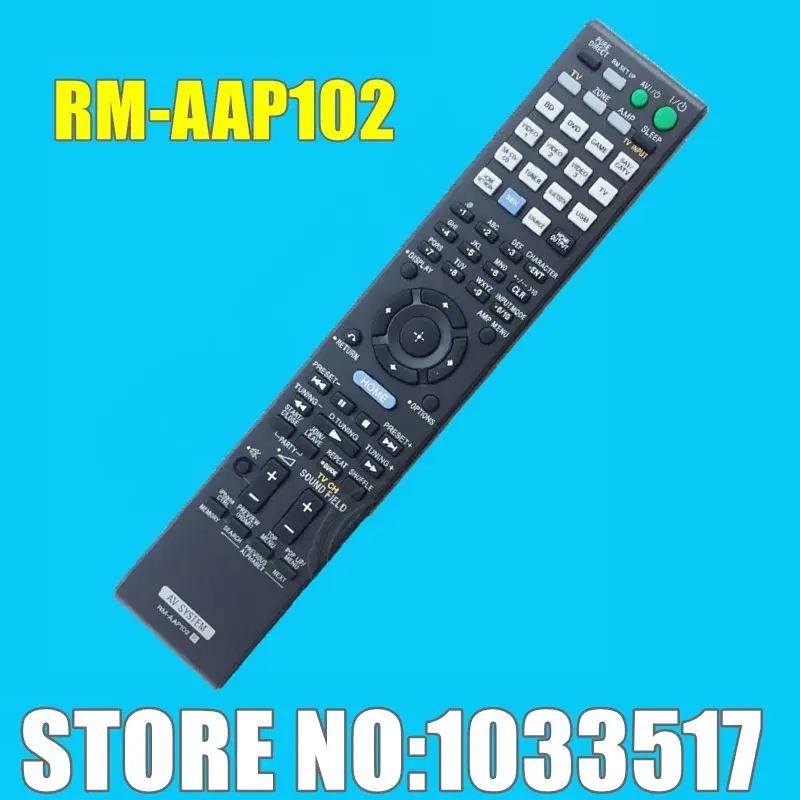 

New remote control for sony av system player RM-AAP102 STR-DN1040 controller