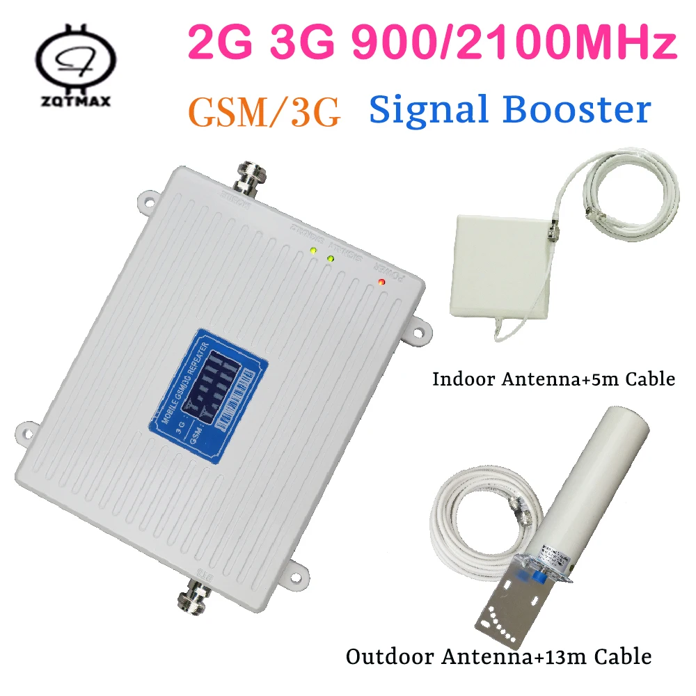 Антенна + 2g 3g ретранслятор 900 2100 двухдиапазонный gsm wcdma усилитель сигнала сотового