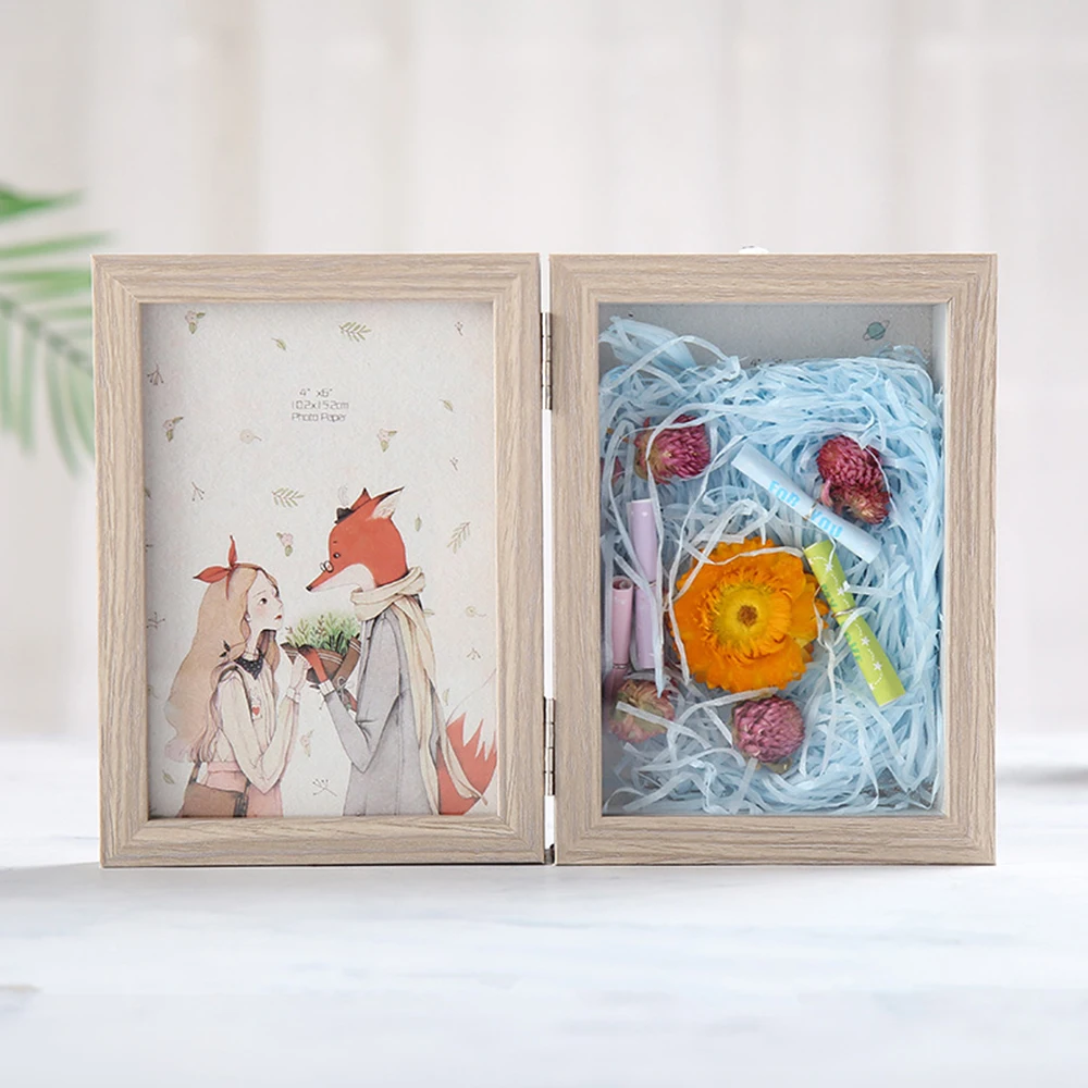 

Photo frame wooden creative photo frame home furnishings crafts couple photo frame Valentine's Day Christmas anniversary gift