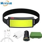 Налобный фонарь Z2, светодиодный, со встроенным аккумулятором и зарядкой от USB, 2021