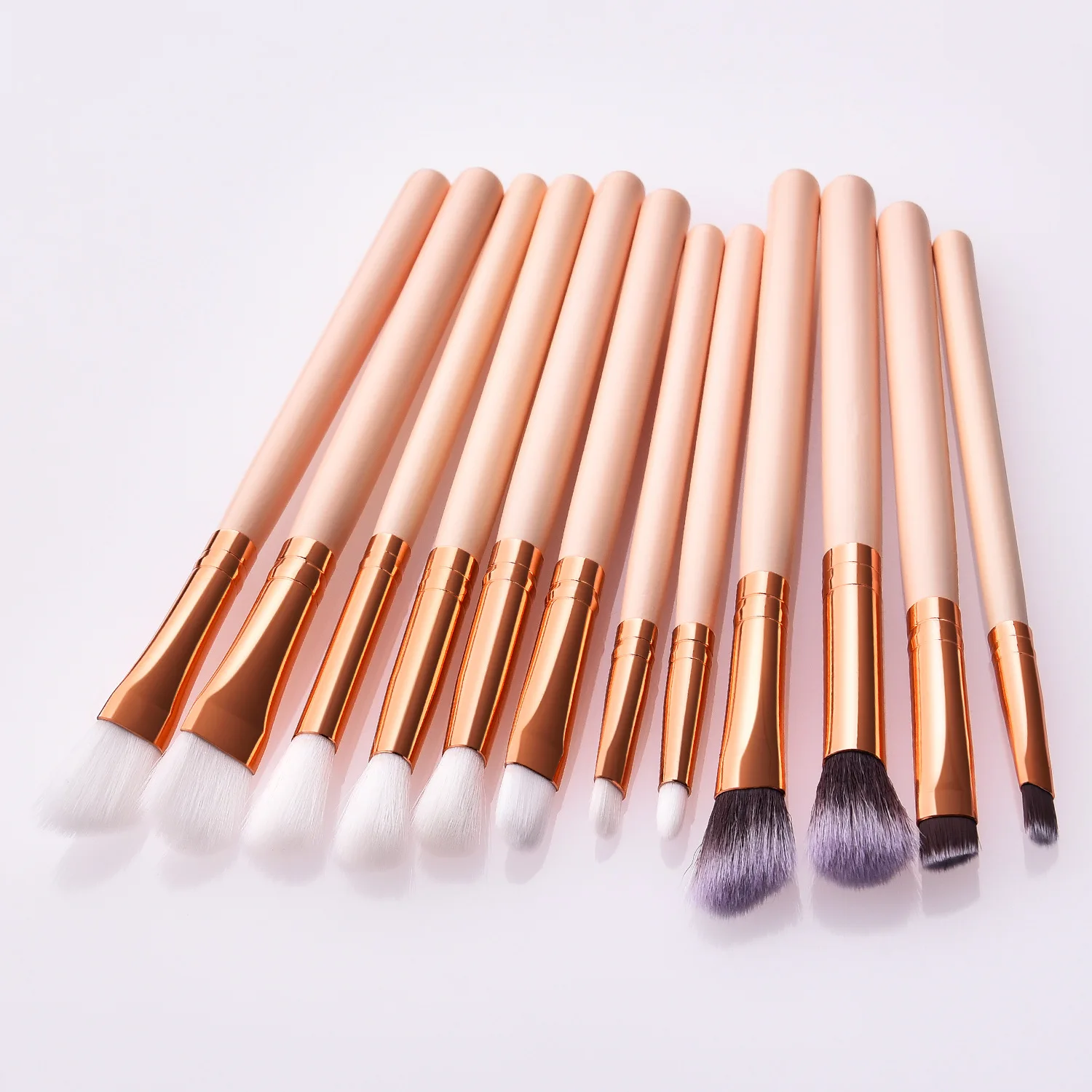 

12 pcs professional makeup brushes eyelash brush for eyeshadow eye lash eyeliner makeu up brush set