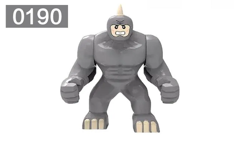 

0198 blocks mark44 ironman James Rhodes War Machine Hulkbuster Figure Blocks Construction Building Bricks Toys For Children