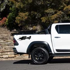 Левая и правая 4x4 наклейка для бездорожья из грязи виниловая наклейка 4x4 для land rover chevy revo vigo dmax Приключения грязь