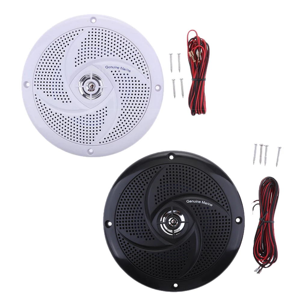 2 шт. водонепроницаемый динамик звук Авто модифицированный Рог Круглый Заподлицо