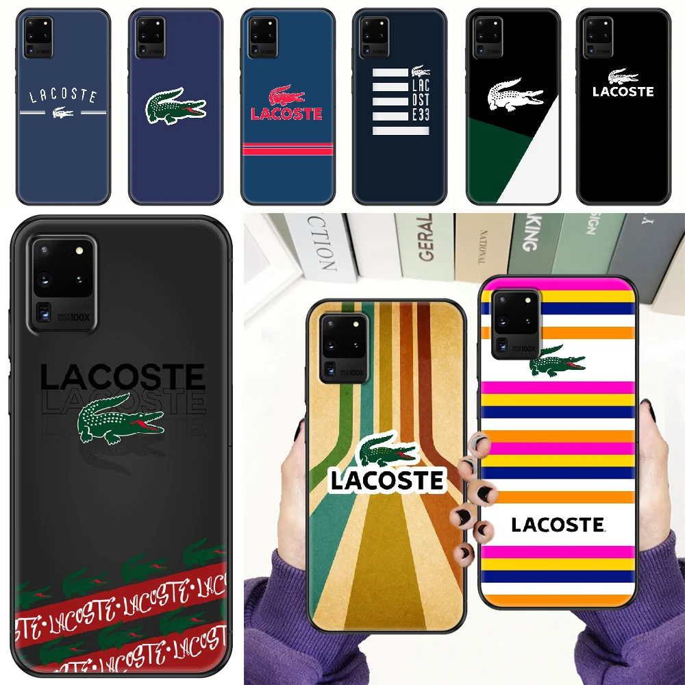 

Crocodile Luxury Fashion Brand Phone case For Samsung Galaxy Note 4 8 9 10 20 S8 S9 S10 S10E S20 Plus UITRA Ultra black fashion