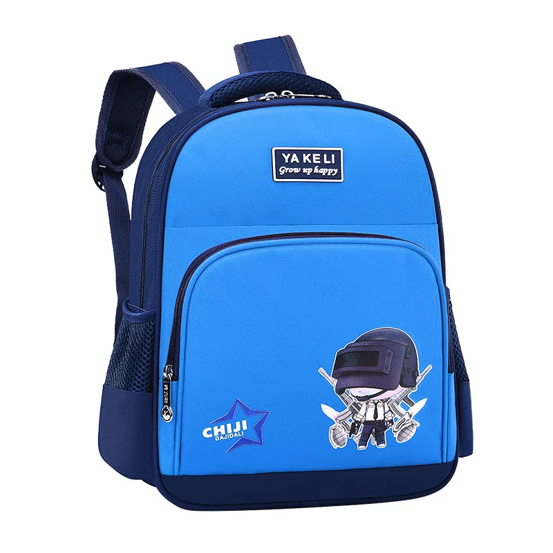 Kawaii Child Double Shoulder Bag Primary Girl Boy Unicorn School Anime Backpack Flower School Bag In Kindergarten