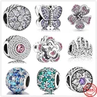 Браслет Pandora из серебра 925 пробы с фианитами