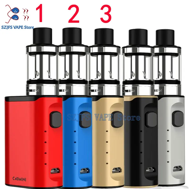 TXW 80w электронная сигарета vape box 2200mAh Встроенный аккумулятор с светодиодный огромный вапоризатор испаритель 2,5 мл электронная сигарета Vape - Цвет: 3kit 40w