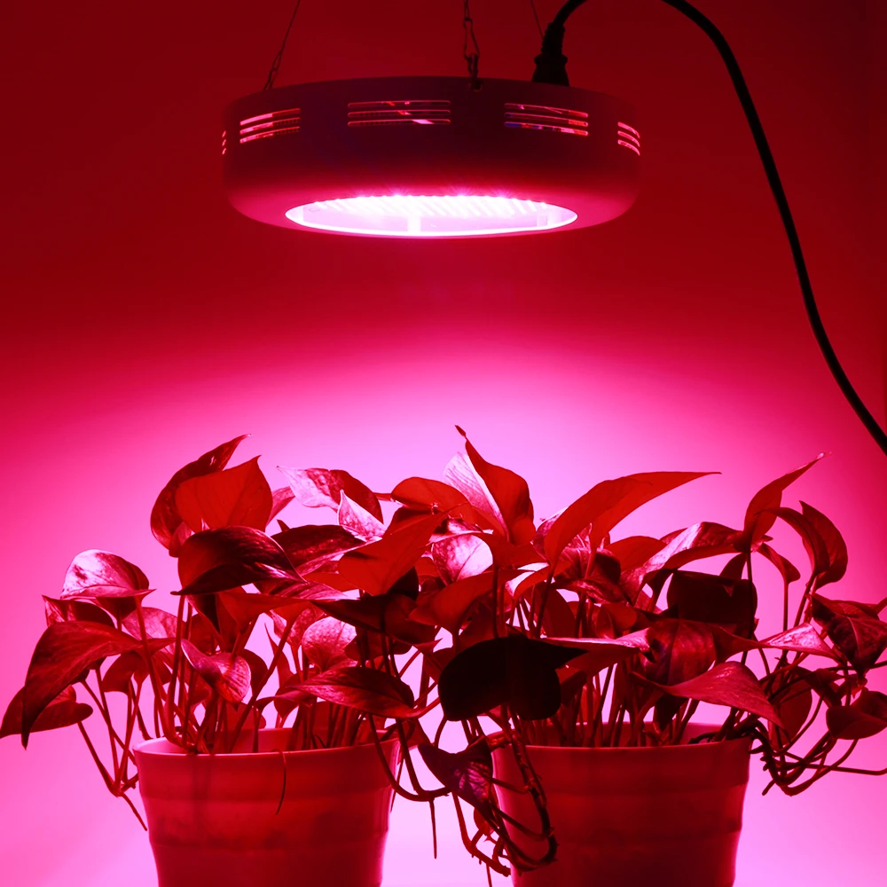 

Full Spectrum 300W Led Grow Light UFO LED Plant Lamp UV IR Grow Tent Lighting For Garden Park Flowering Plants