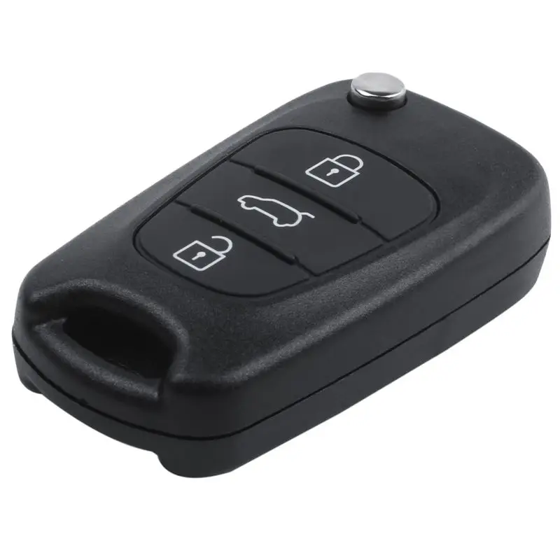 Дистанционный складной чехол для ключей с 3 кнопками Fob Hyundai I20 I30 IX35 I35 Uncut