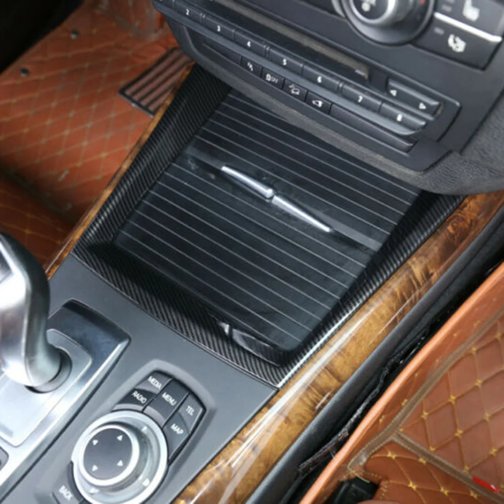 Автомобильный внутренний держатель для воды рамка чашки накладка декор BMW X5 E70 2008