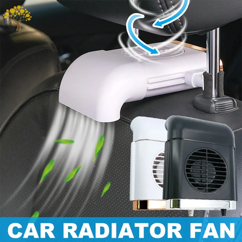 

Car Sea Mini Fan USB Charging Fan Car Cooler Silent 3 Speed Adjustable Universal Car Rear Seat Auto Cooling Cooler