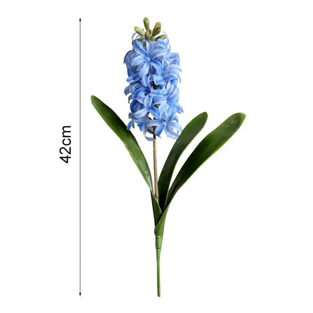

3D Hyacinth Narcissus Plastic Artificial Flower Potted DIY Crafts Floral Decor