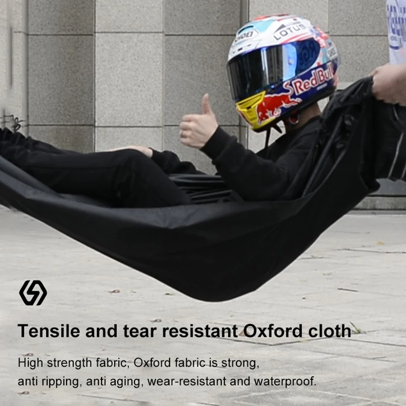 

Motorcycle Cover Universal Outdoor UV Protector Scooter All Season Waterproof Bike Rain Dustproof Cover Motorbike Rain Cover