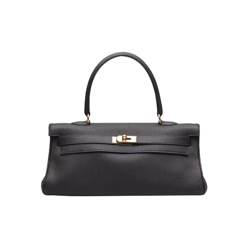 

Top layer litchi grain cow leather women's bag 2021 new high capacity bag leather platinum bag armpit bag fashion women's bag