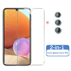Полное покрытие закаленное стекло для Samsung Galaxy A32 4G Защитное стекло для объектива камеры для Galaxy A32 защитная пленка SM-A325F 6,4