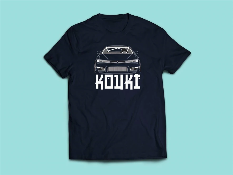Nissan 240Sx S14 Kouki футболка Дрифт Дрифтинг 180Sx Jdm S15 Datsun графическая футболка|Мужские